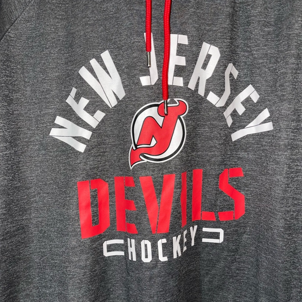 Fanatics brand NHL, New Jersey Devils used hoodie. - Picture 2 of 5